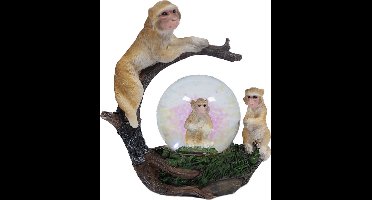 PIA Soft Toys Berberaap waterbal - 45 mm - Snowglobe