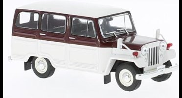 Mitsubishi Jeep J30 1961 Wit - Model 1/43 - First:43