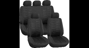 Zwart universeel autostoelhoezenset - auto-accessoires - interieurhoezen auto accessoires