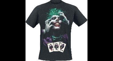 Batman The Joker - Cards Heren T-shirt - zwart - S
