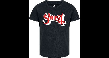 Ghost Metal-Kids - Logo T-shirt zwart 128 Katoen - Band merch, Bands