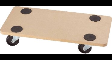 dörner + helmer 290695 ECONOMY Transportroller Laadvermogen (max.): 200 kg 590 mm x 290 mm x 120 mm