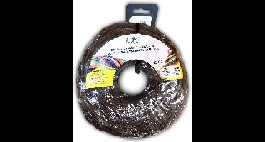 Kabel EDM 2 x 1,5 mm Bruin 25 m