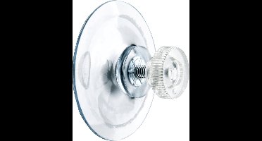 2x Zuignap 50mm met M4 x 8mm bout en moer