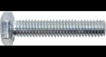 SWG 057 8 50 67 Tapschroef M8 50 mm Buitenzeskant DIN 933 Staal Verzinkt 25 stuk(s)