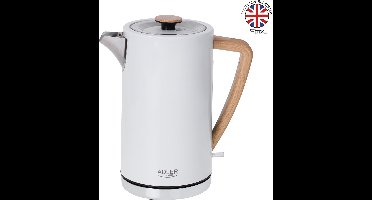 Adler AD-1347 w - Waterkoker hoog - wit - metaal - Strix - 1.7 liter