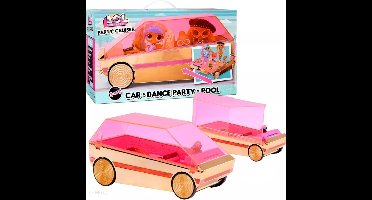 L.O.L. Surprise! 3-in-1 Party Cruiser Poppenauto - Poppenvervoersmiddel