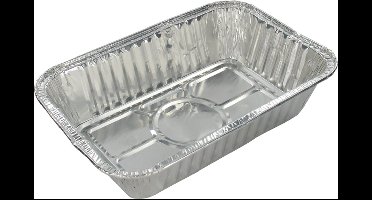 1000x Bak, Aluminium, 750ml, 203x138x45mm, aluminium