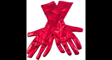 Folat - Handschoenen Metallic Rood