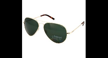 POLAROID Zonnebril (PLD1017/S) Volwassenen Goudkleurig Volledig omrand Polarizerend