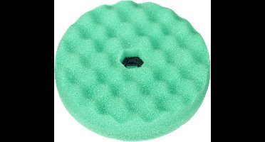 3M Perfect-It III Quick Connect Dubbelzijdige Gewafelde Medium Harde Polijstschijf 150mm - Groen - 50962
