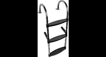 BREG - Zwemtrap - boot - steiger - RVS - 3 treden