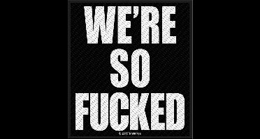 Metallica - We're So Fucked - Patch