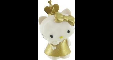 Comansi Speelfiguur Hello Kitty: Gold 6 Cm Wit