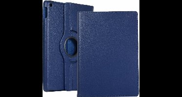 Draaibaar Tablethoes met Standaard geschikt voor Apple iPad 2/3/4 | 9.7 | Tabletcase Bookcase met regelbare standen | Tablet Hoes Hoesje met 360 graden Rotatie - Blauw