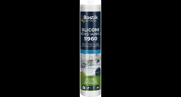 Bostik S960 Silicone Non Staining 310ml Transparant