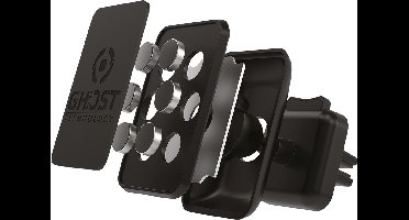 Celly Telefoonhouder Ghost Plus XL – Magnetisch – Tot 6,2 inch - 360° Draaibaar - Voor smartphone, navigatiesysteem of MP3