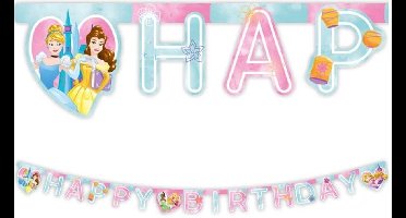 Procos - Disney Princess - Letterslinger - Happy Birthday slinger - Karton - 200Cm.