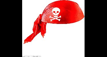 Piratenhoed rood vilt