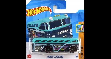 Hot Wheels Surfin School Bus - 7 cm - Die Cast- Schaal 1:64