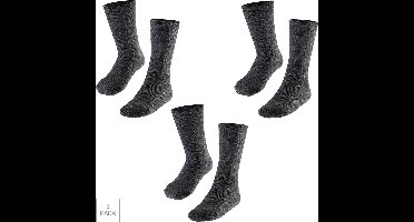 Heatkeeper - 3-Pack - Thermo Kniekousen - Loop Technologie - Heren / Dames - antraciet - 41-46 - 140311001