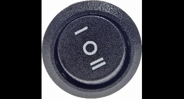 Push schakelaar - ON/OFF/ON - 250V - 10A