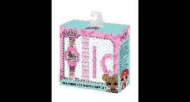 Accutime - LCD L.O.L Surprise! Horloge Met Accessoires