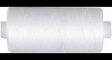 Creativ Company naaigaren wit 1000m - katoen - naaigaren voor kinderen.