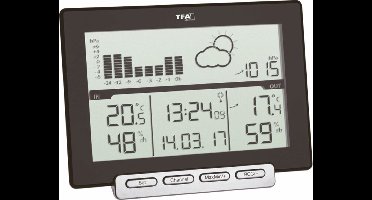 TFA Dostmann Meteo Sens 35.1139.01 Draadloos weerstation Verwachting voor 12 tot 24 uur Aantal sensoren max.: 3