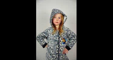 Paw Patrol onesie - maat 98 / 104 - Chase huispak pyjama - grijs