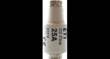 Scanpart zekeringen 25A - Stoppen - Geschikt voor meterkast - Stoppenkast - 25 Ampère - 5 stuks