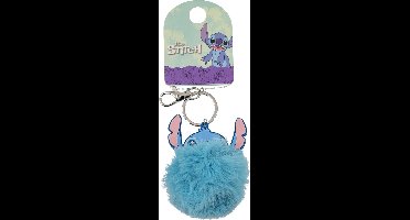 Disney Stitch Pompom Keychain