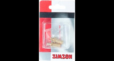 Simson Pompnippel Frans - Duurzaam Messing - Voor Fietspompen - Eenvoudige Bevestiging