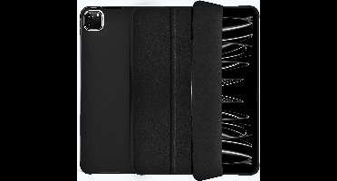 WIWU - Tablet hoes geschikt voor iPad 10.2 (2019/2020/2021) - Tri-Fold Book Case - Zwart
