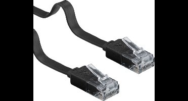 Wentronic CAT6 Netwerkkabel - RJ45 - Zwart - 3 m