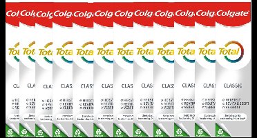 Colgate Total Tandpasta - 12 x 75 ml - Voordeelverpakking