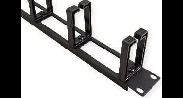 VALUE 19" frontpaneel, 5 kabelogen type C, kabeldoorvoer, zwart