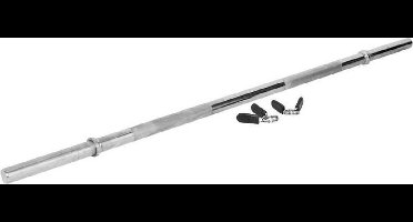 Gorilla Sports Halterstang - 120 cm - 30/31 mm - Veersluiting