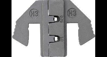 TOOLCRAFT PLE-0H3 Krimp-onderdelen AMP Superseal 1.5 Krimpbereik: 0.75 tot 1 mm² Geschikt voor merk: TOOLCRAFT PZ-500
