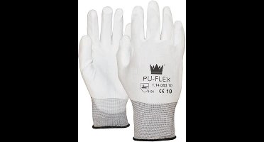 OXXA PU-Flex 14-083 handschoen XL Oxxa - Wit/blauw - Polyurethaan - EN 388:2016