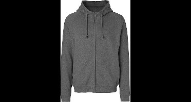 Neutral Unisex Hoodie With Hidden Zip NE63401 - Dark Heather - 3XL