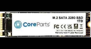 CoreParts CPSSD-M.2SATA-1TB internal solid state drive M.2 SATA III