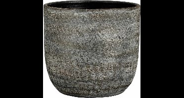 Mica Decorations Ravenna Bloempot - 30x30x27 cm - Antraciet