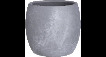 Mica Decorations Lester Bloempot - 20x20x18 cm - Lichtgrijs