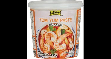 LOBO Tom Yum pasta - Thaise kruidenpasta voor soep - 12 x 400 g