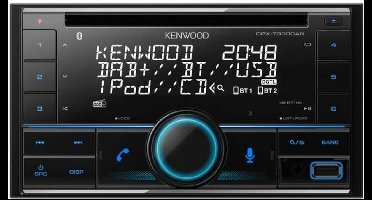 Kenwood DP-X7300DAB 2DIN Autoradio - Multicolor