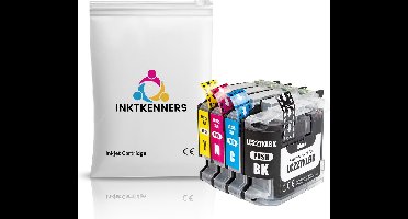 Inktcartridges Geschikt voor Brother LC225 / LC227 | Multipack van 4 cartridges Geschikt voor DCP-J4120DW - MFC-J4420DW - MFC-J4425DW - MFC-J4620DW - MFC-J4625DW