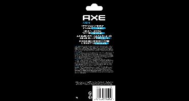 Axe Geurhanger 6 Cm Alaska Zwart/blauw
