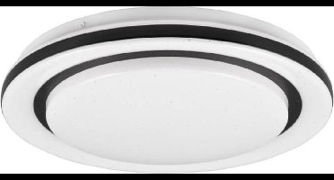 REALITY CARTIDA - Plafondlamp - Wit - incl. 1x SMD 17W - Lichtkleur instelbaar - RGB - Sterreneffect - Afstandsbediening