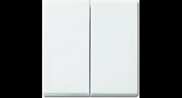 Busch-Jaeger 2505-914 Serieschakelaar, Serietoets Afdekking Busch-balance SI Alpine-wit